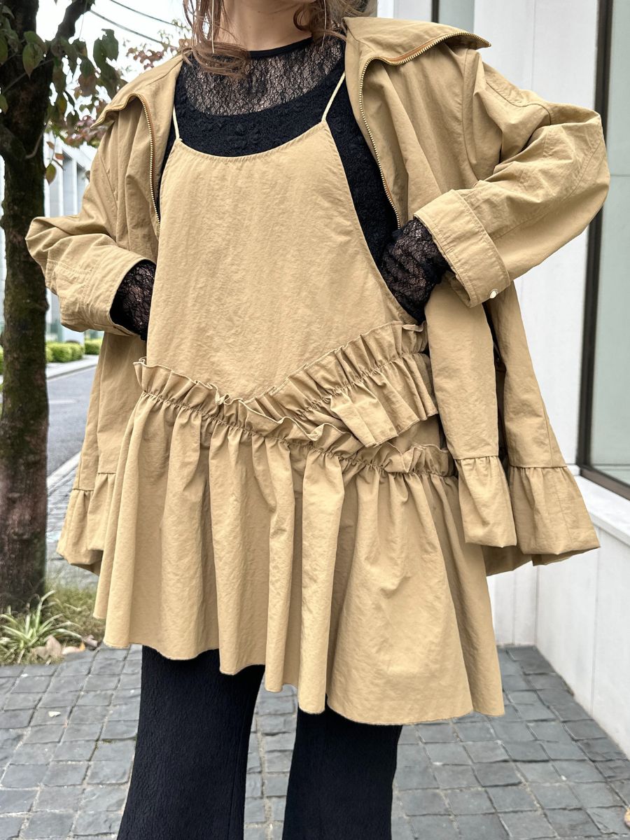 【Mewl】アシメティアードキャミ/M261-13013