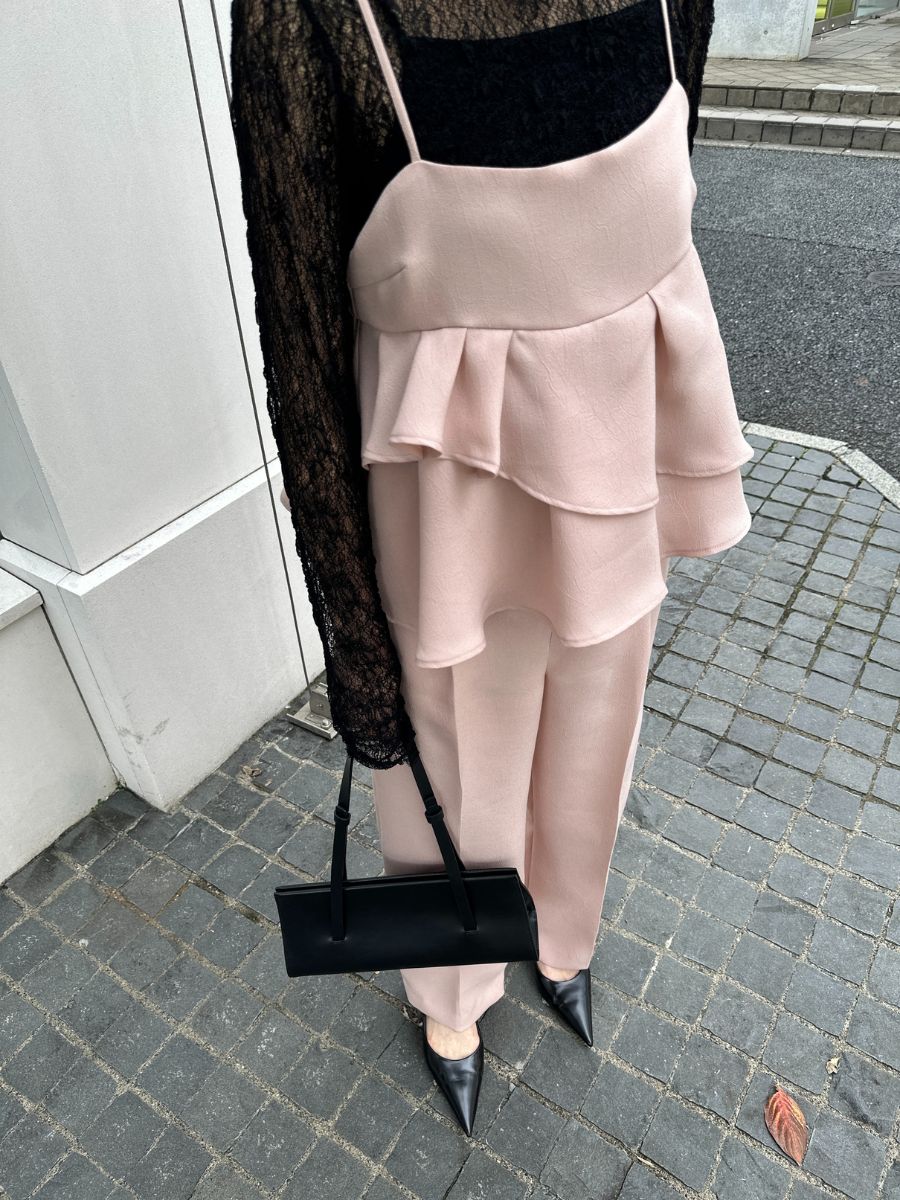 【Mewl】リネンライクキャミビスチェ/M261-13015