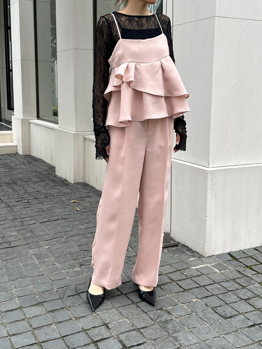 【Mewl】リネンライクキャミビスチェ/M261-13015