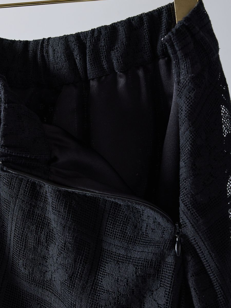 【Mewl】レースサーキュラースカート/M261-23019