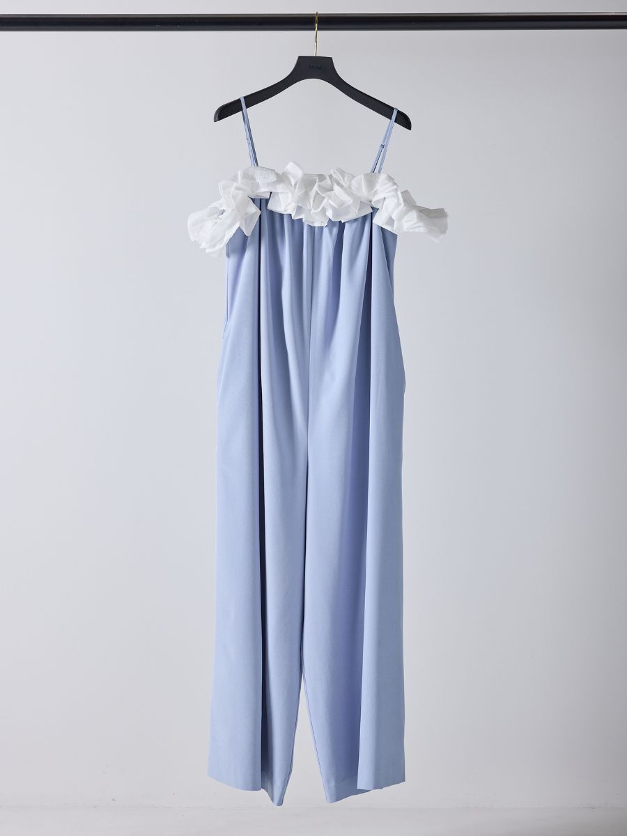 【Mewl】バブルフリルサロペット/M261-33007