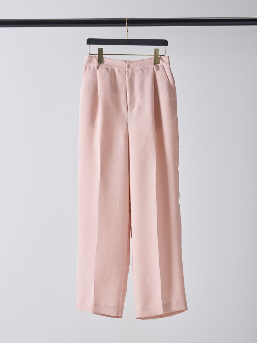 【Mewl】リネンライクストレートパンツ/M261-33016