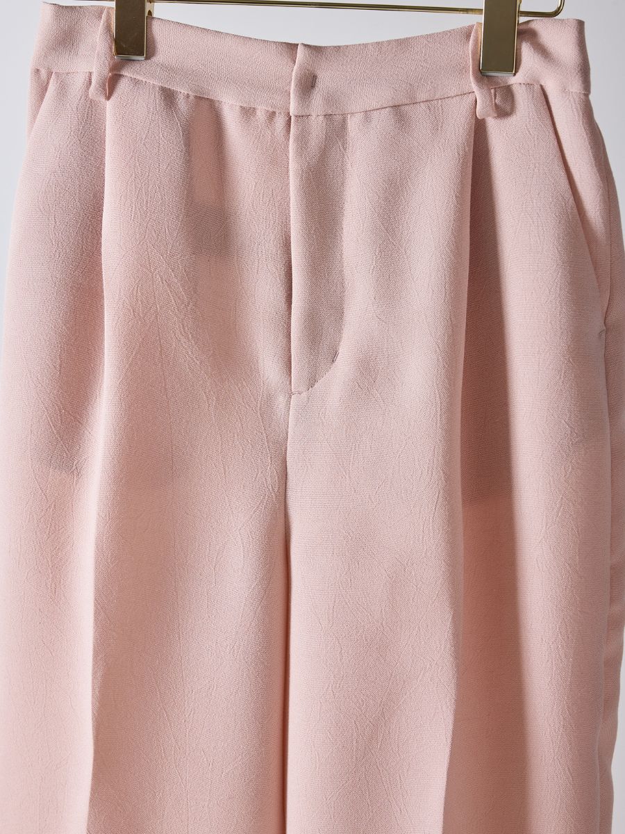 【Mewl】リネンライクストレートパンツ/M261-33016