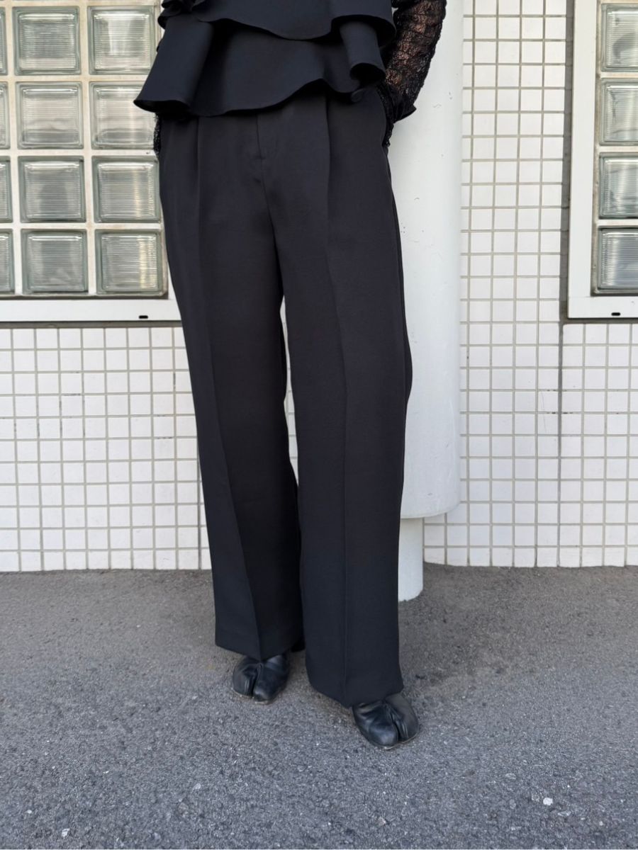 【Mewl】リネンライクストレートパンツ/M261-33016