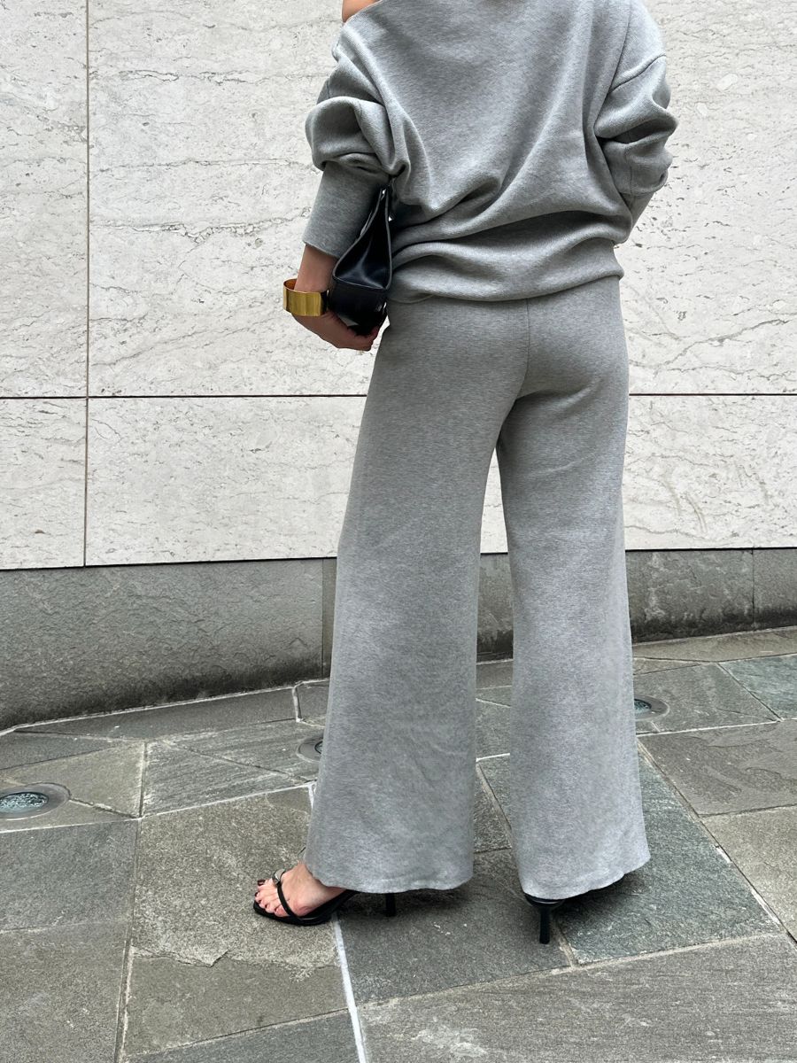 【Mewl】スウェットライクニットパンツ/M261-33026