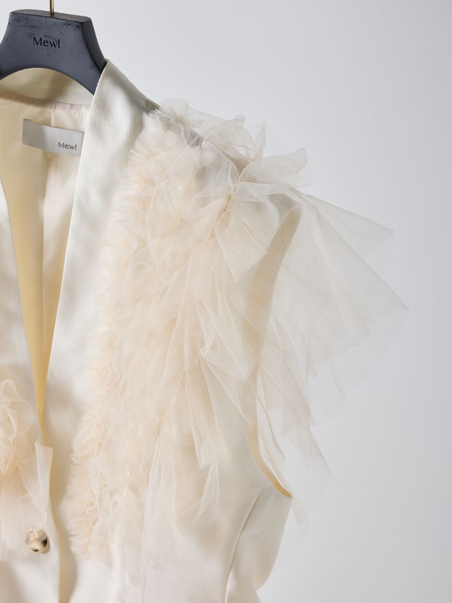 【Mewl】チュールフリルベスト/M261-43001