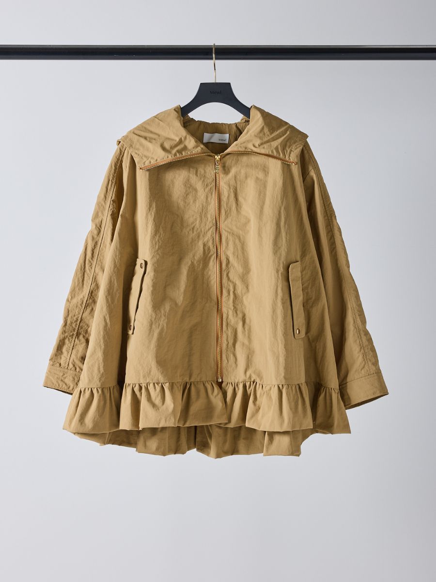 【Mewl】フリルマウンテンパーカー/M261-43012