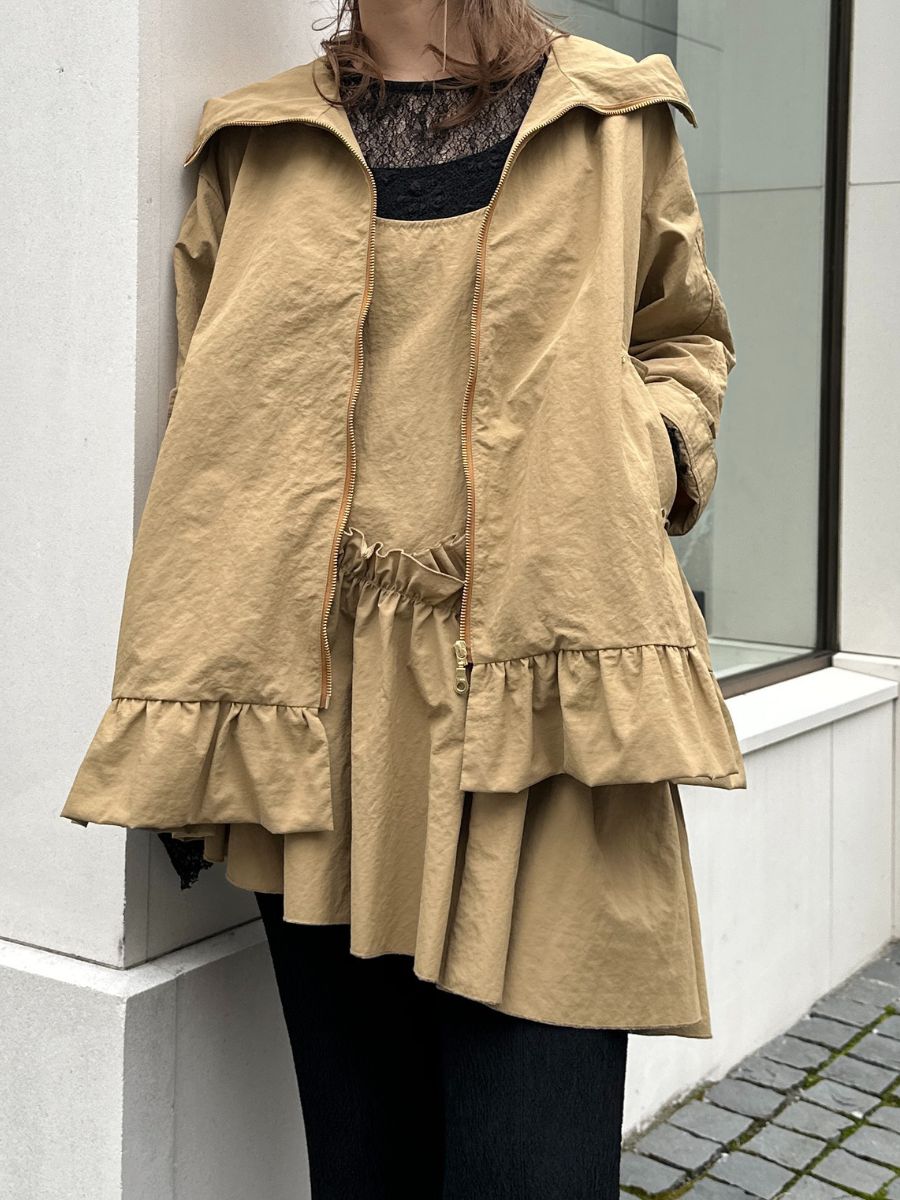 【Mewl】フリルマウンテンパーカー/M261-43012