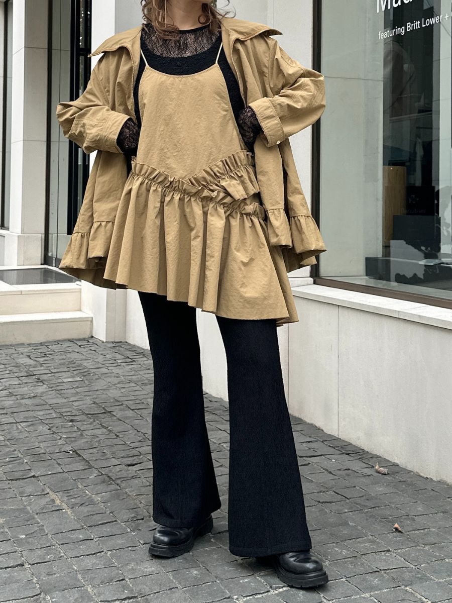 【Mewl】フリルマウンテンパーカー/M261-43012