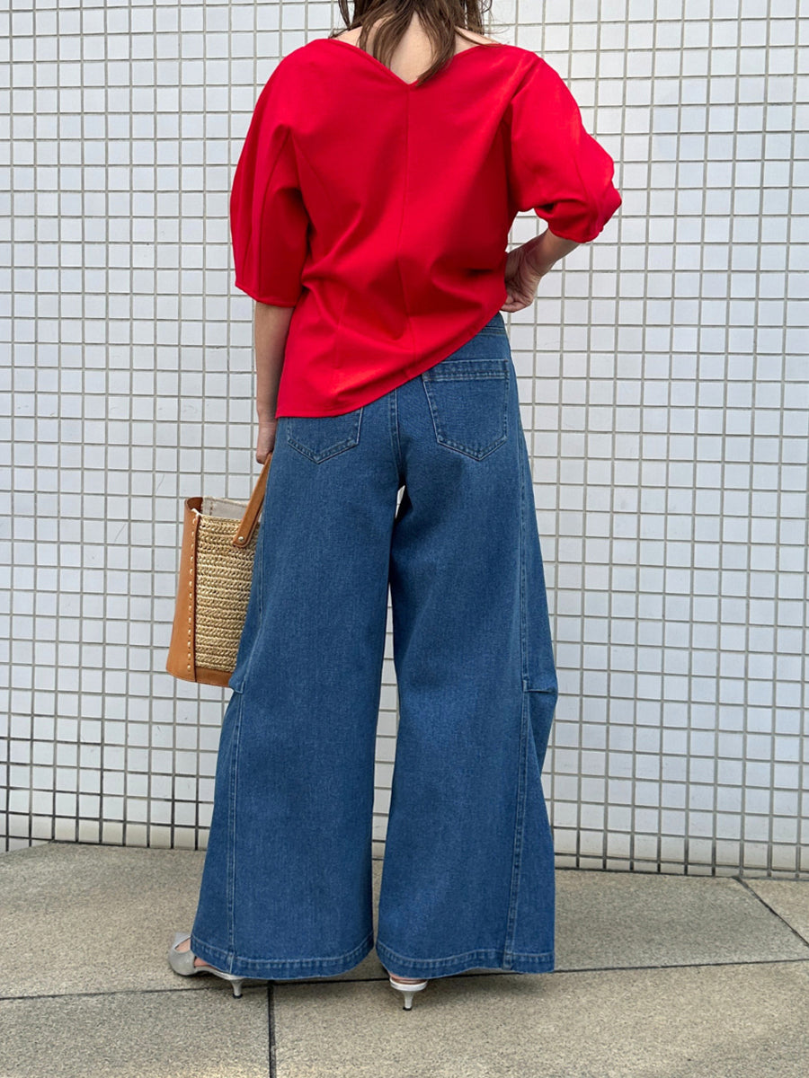 【Mewl】ハートカットポンチトップス/M261-83009