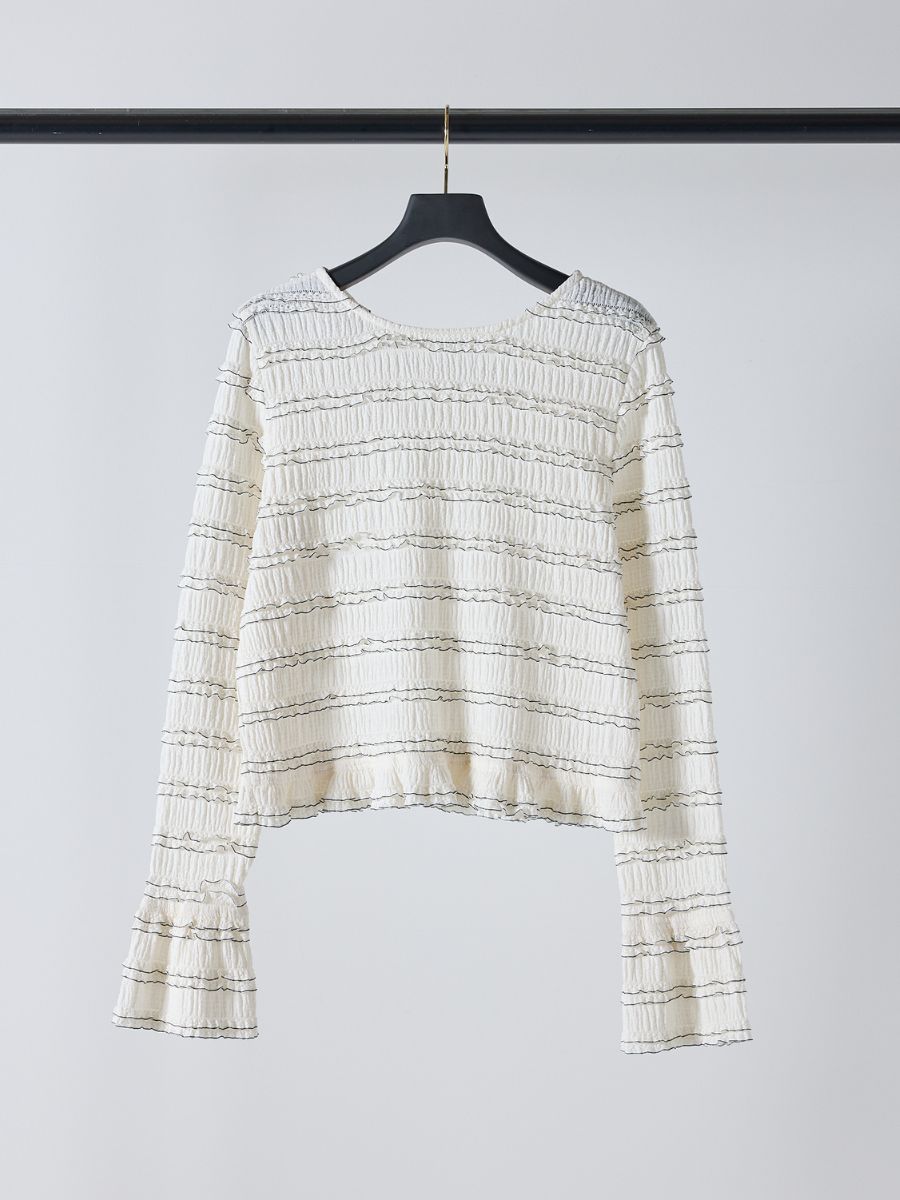 【Mewl】ミニフリル2WAYカーデ/M261-83022