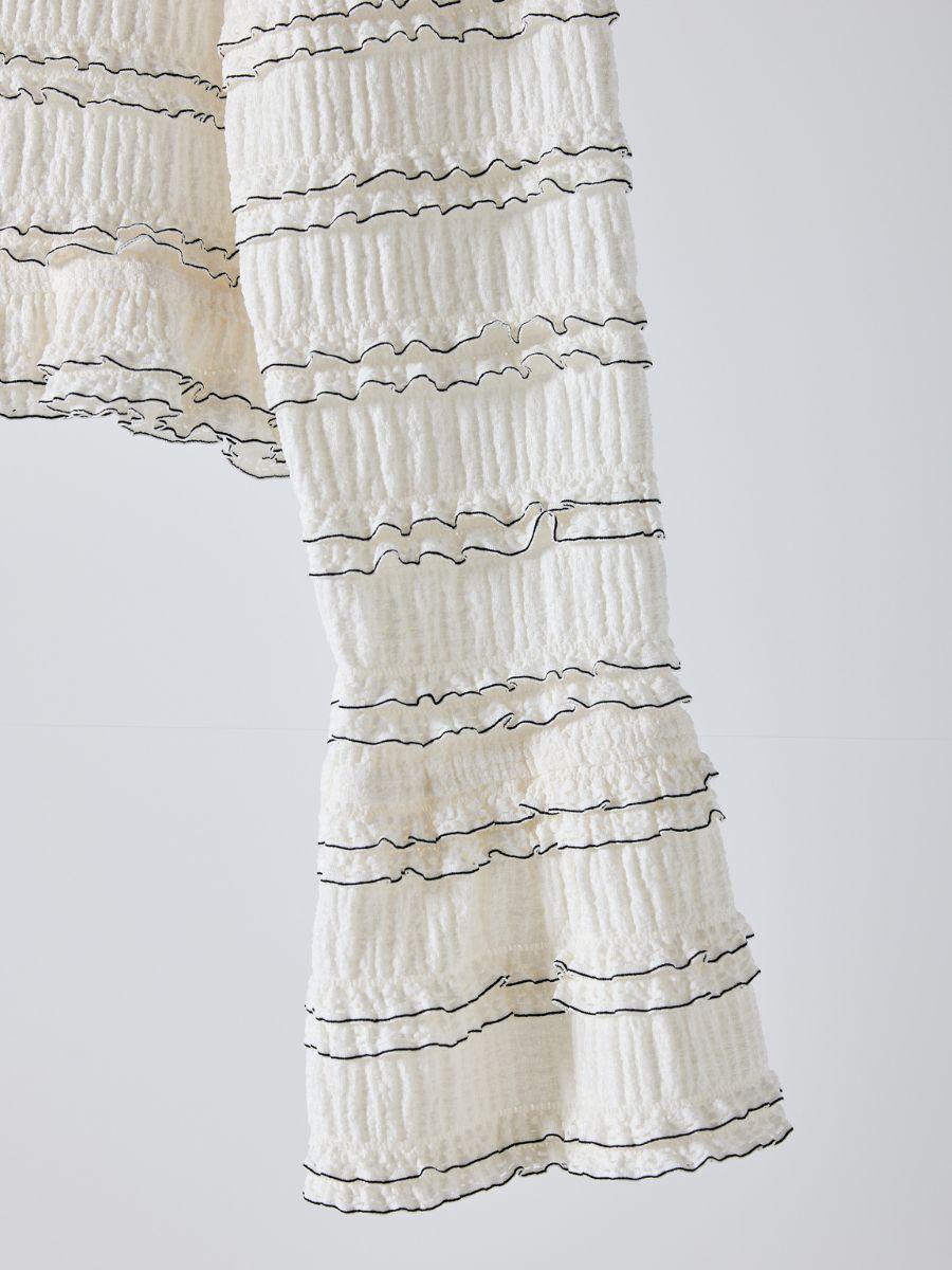 【Mewl】ミニフリル2WAYカーデ/M261-83022