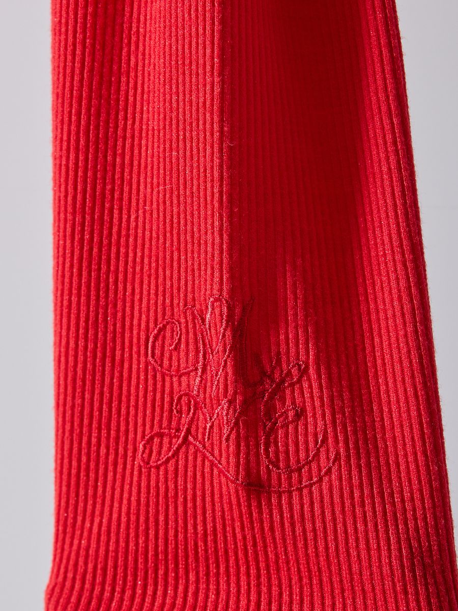 【Mewl】ラメリブバックリボントップス/M261-87023