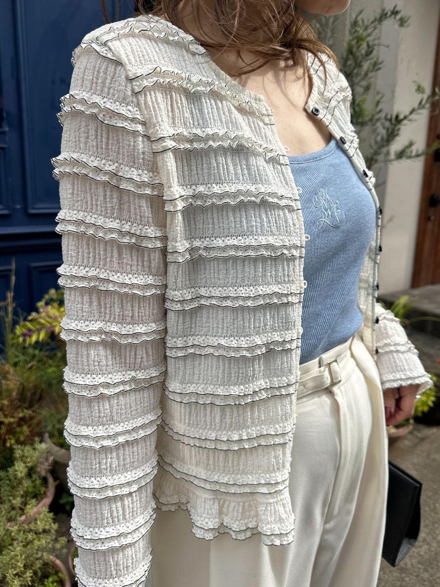 【Mewl】ラメリブカップ付きキャミ/M261-87024