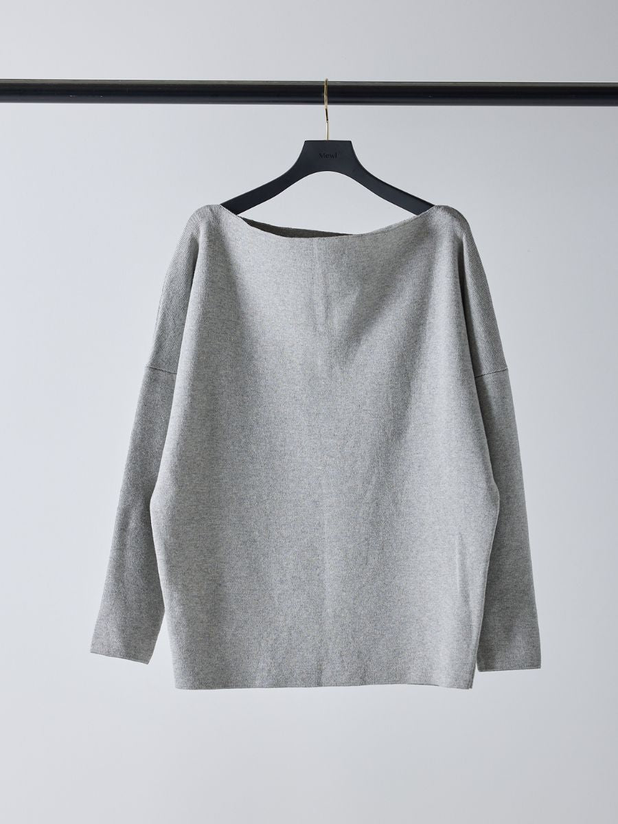 【Mewl】スウェットライクドルマンニット/M261-93025