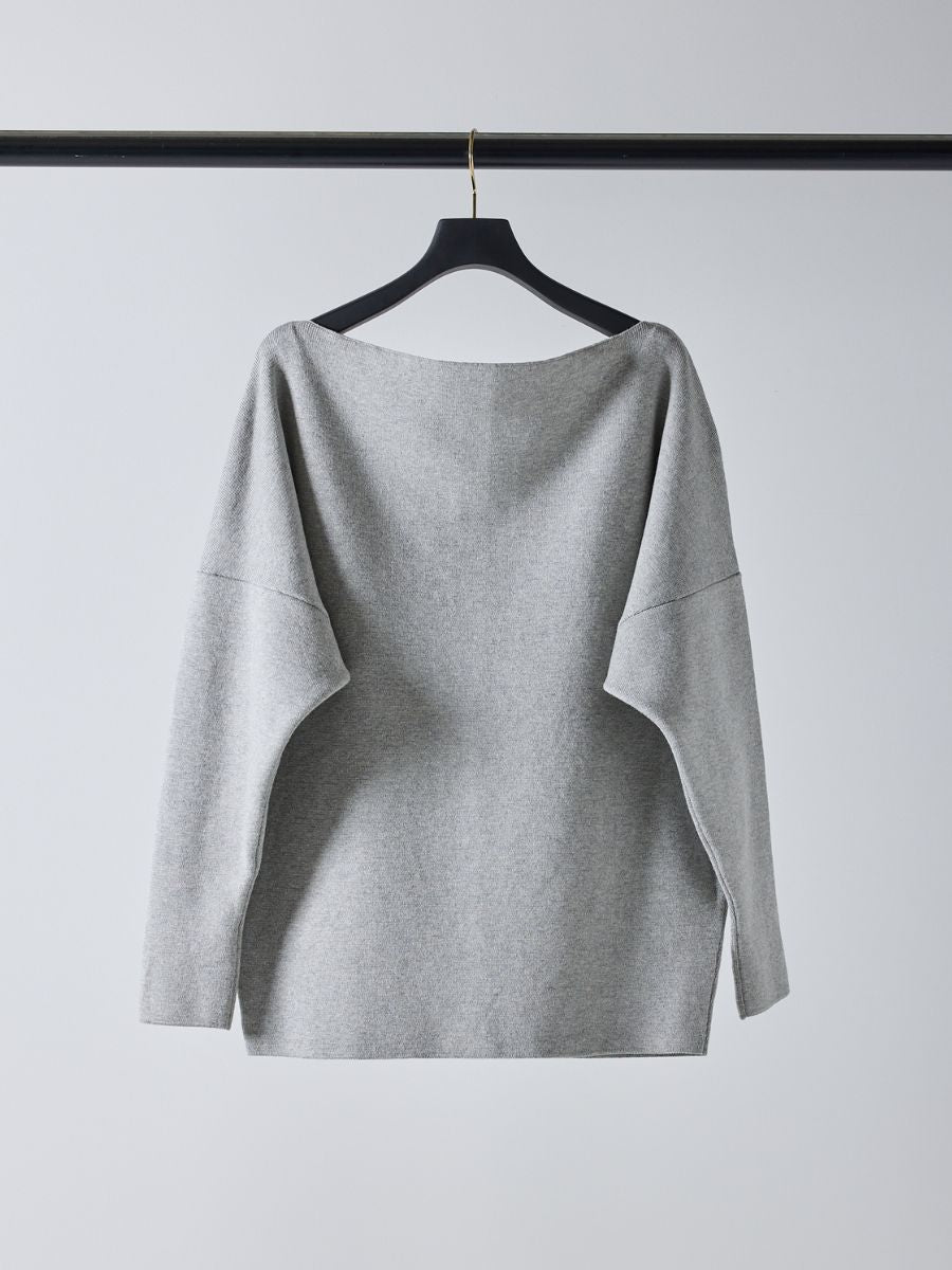 【Mewl】スウェットライクドルマンニット/M261-93025