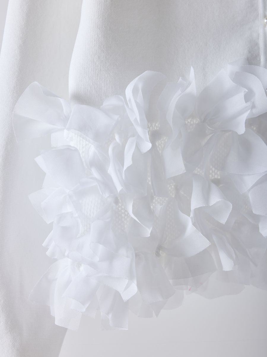 【Mewl】リボンフリンジカーデ/M261-97027