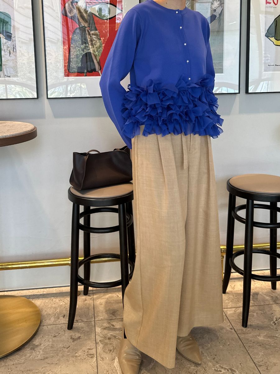 【Mewl】リボンフリンジカーデ/M261-97027