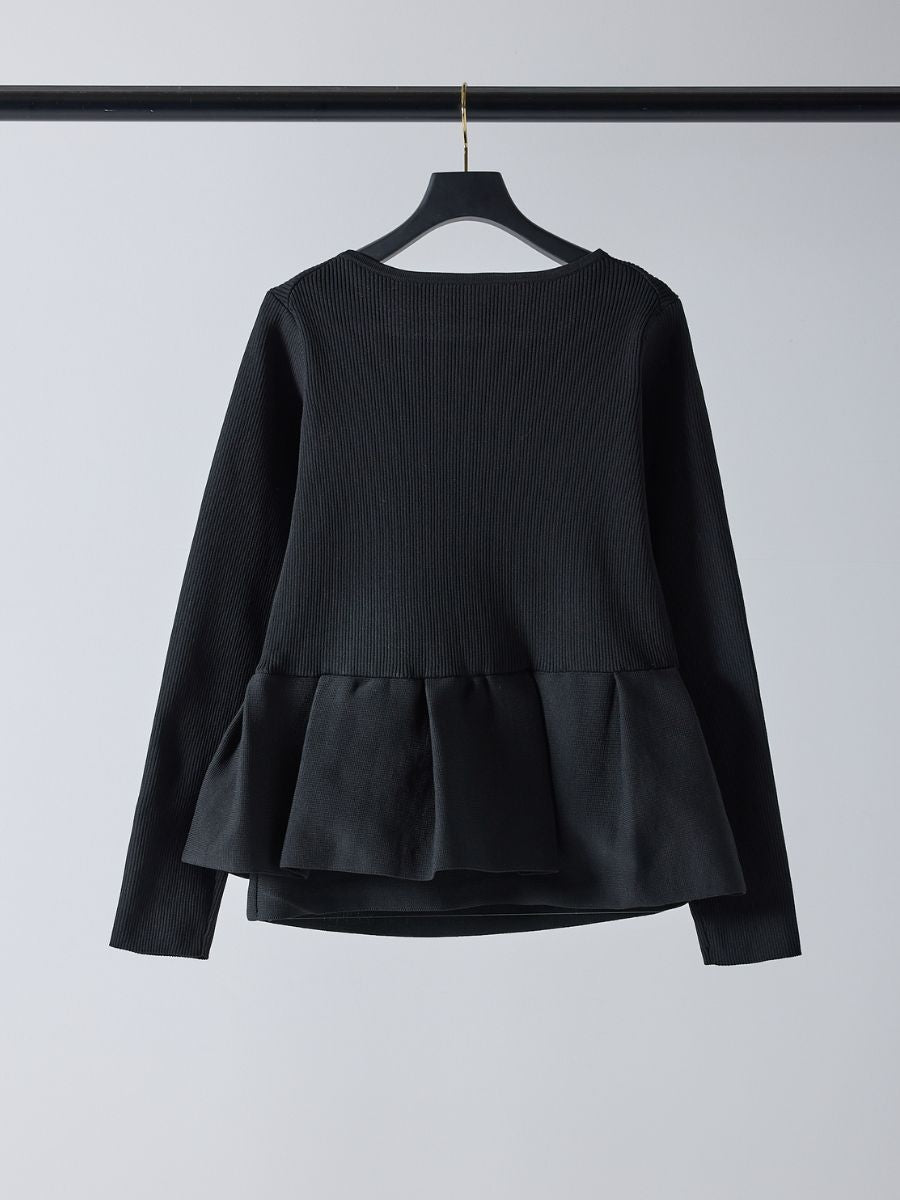 【Mewl】ペプラムニット/M261-97028