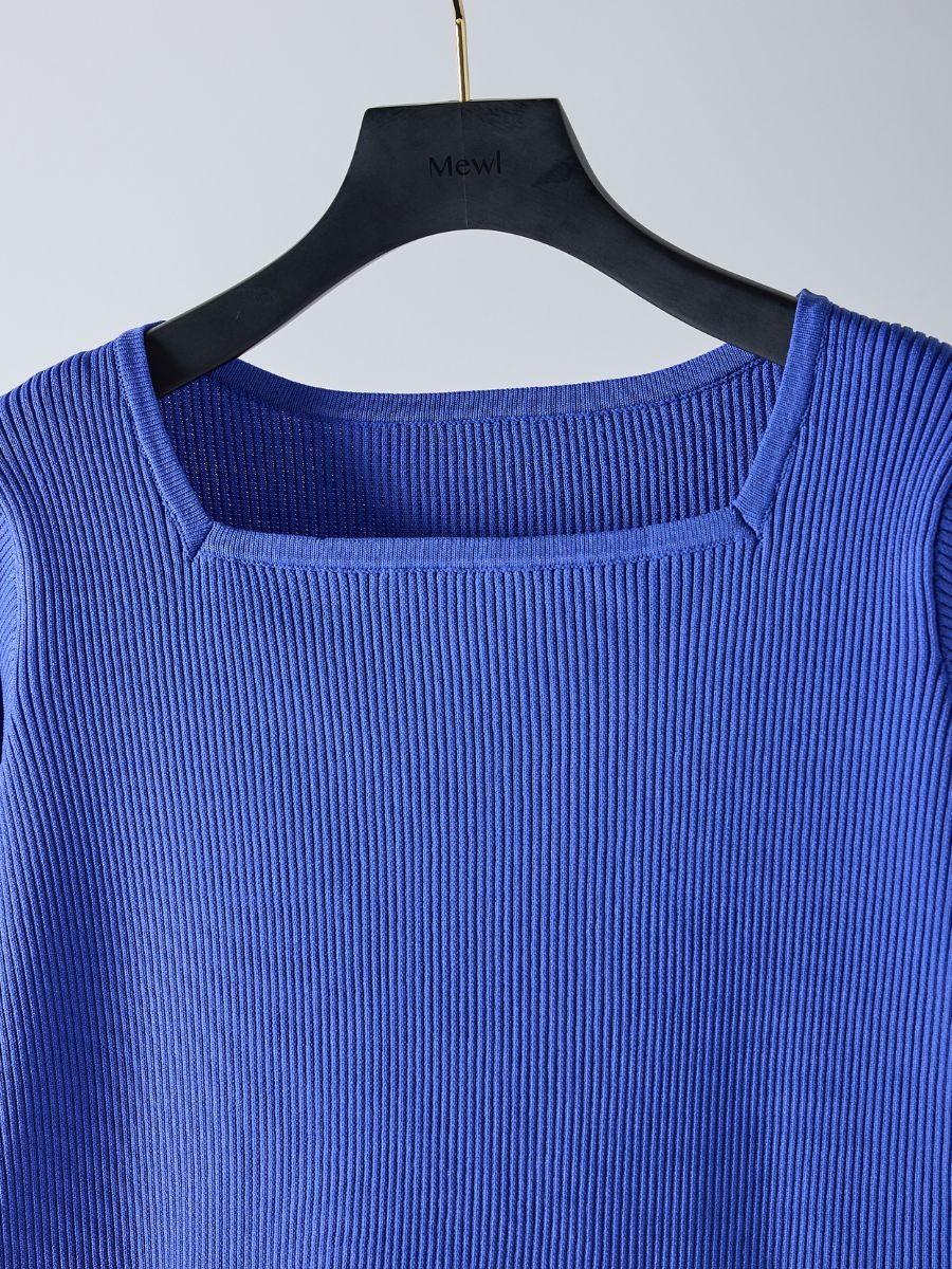 【Mewl】ペプラムニット/M261-97028
