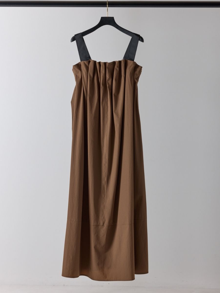 【Mewl】撥水タックプリーツワンピース/M262-58074