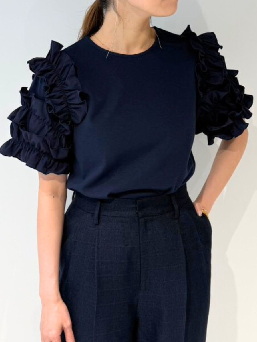 【Mewl】袖コンシャストップス/M262-88090