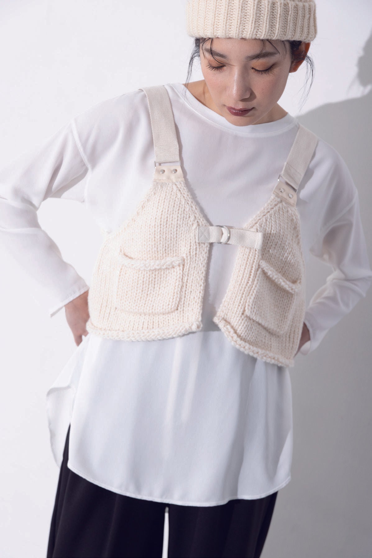 【MARGAUX VINTAGE】シアーロンT:無地/MG CT-25082-A