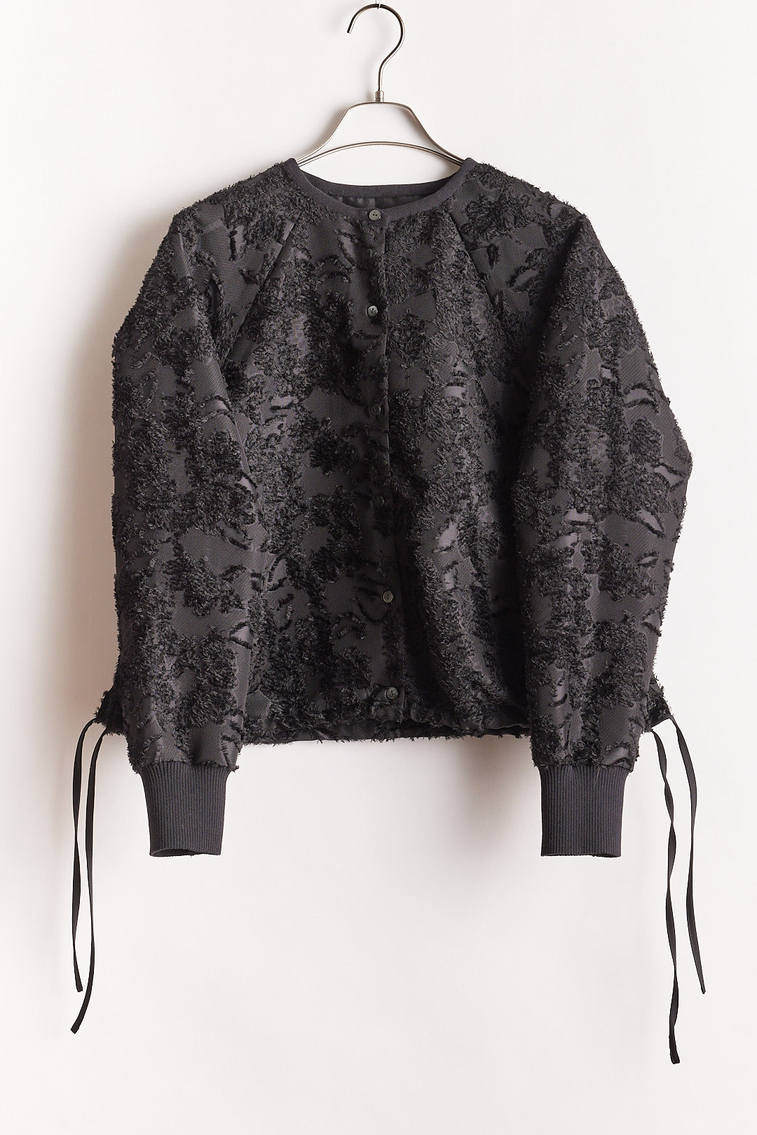 【STELLA CIFFON】ブロークンフローラルジャガードカーディガン/ST1-26406