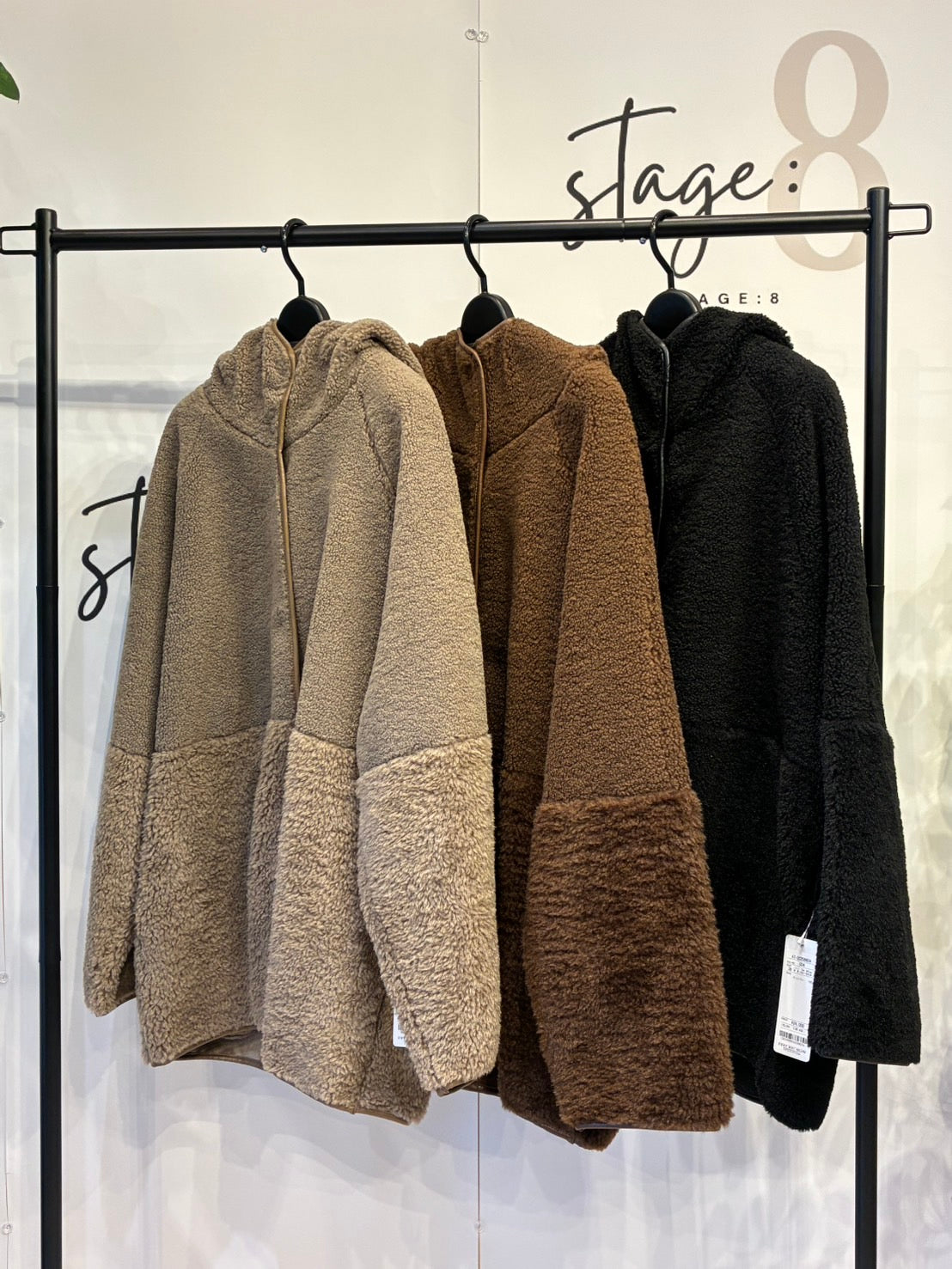 【C'EST MOI】フェイクムートンコートリバーシブル/20256604