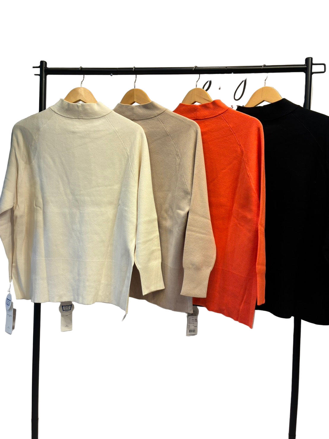 【C'EST MOI】スムースハイネック綿カシミヤ/10243020