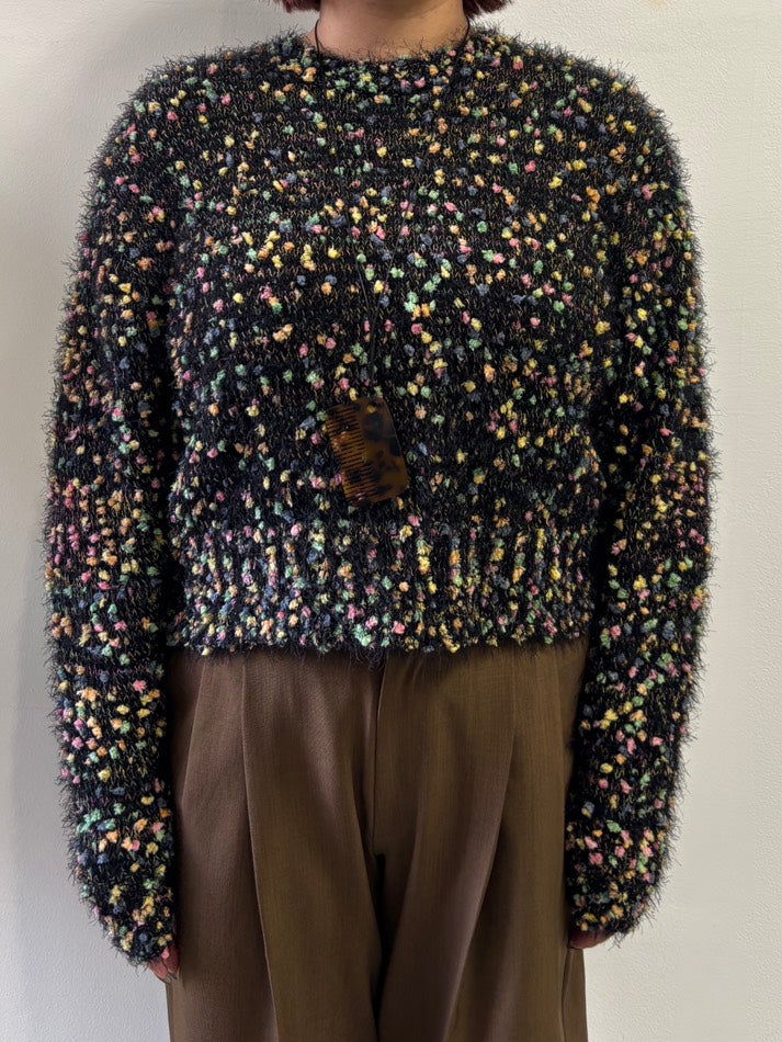 【ROSIEE】ぽこぽこヤーンショートニット/R781210