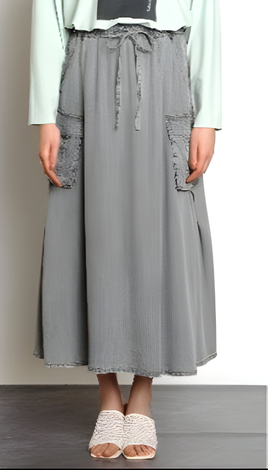 【SUGAR ROSE】テンセルデニムカーゴスカート/253032