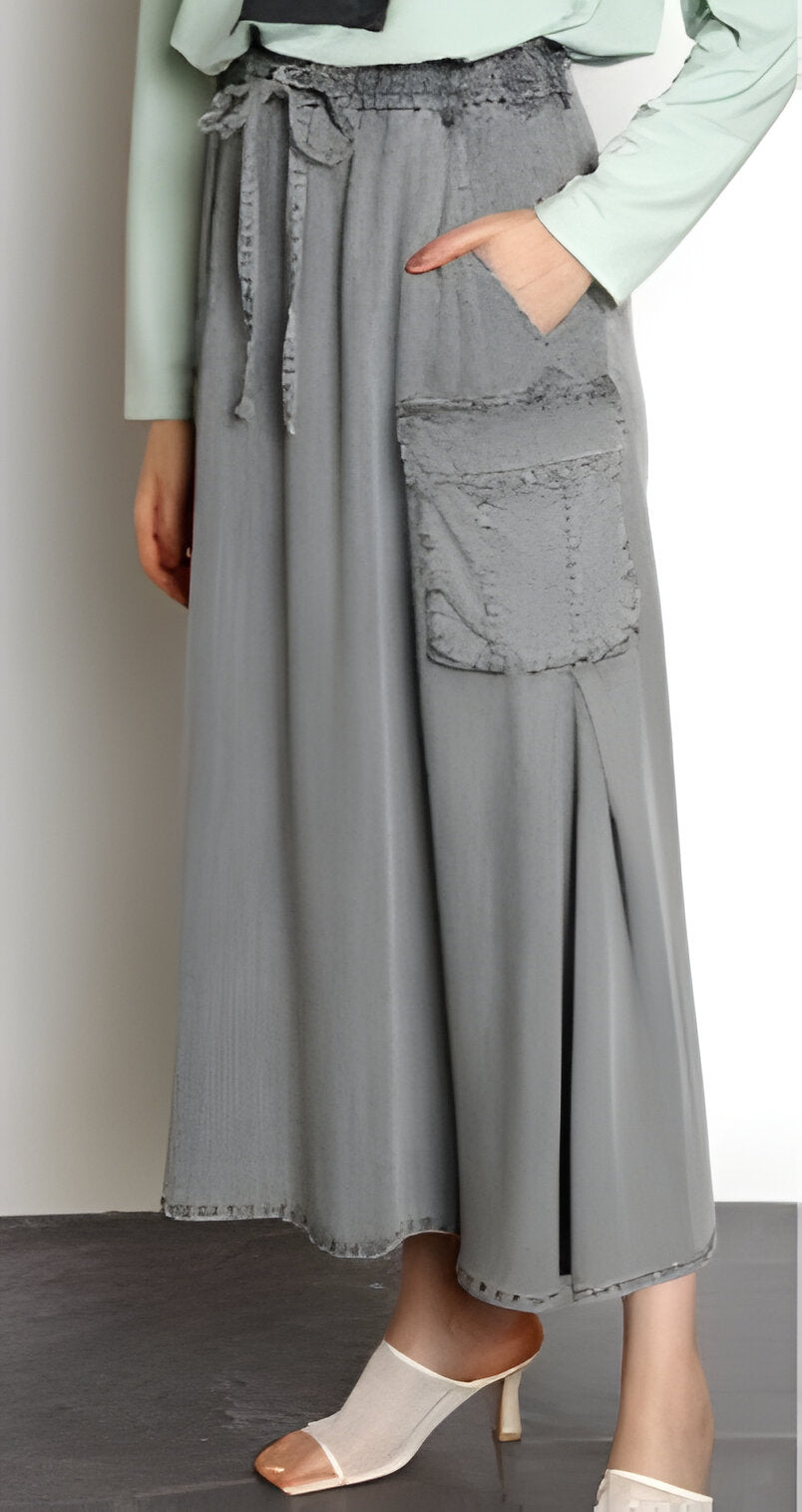 【SUGAR ROSE】テンセルデニムカーゴスカート/253032