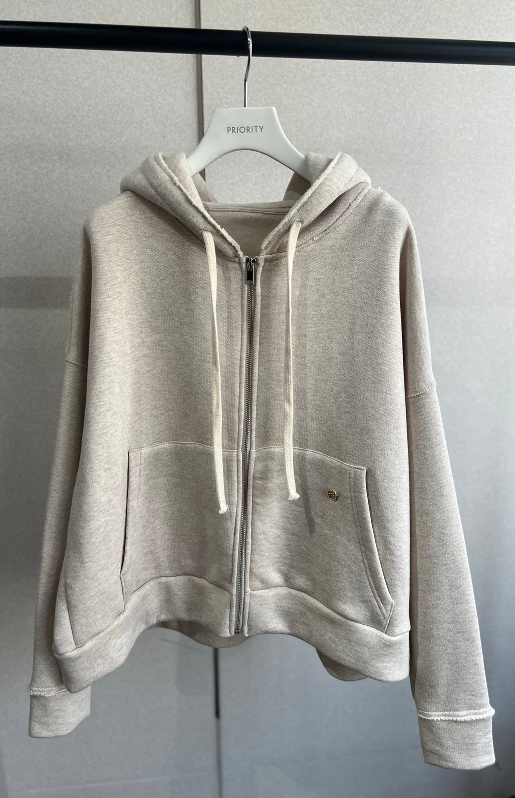 【PRIORITY】裏起毛ジップアップパーカー/P57028SP