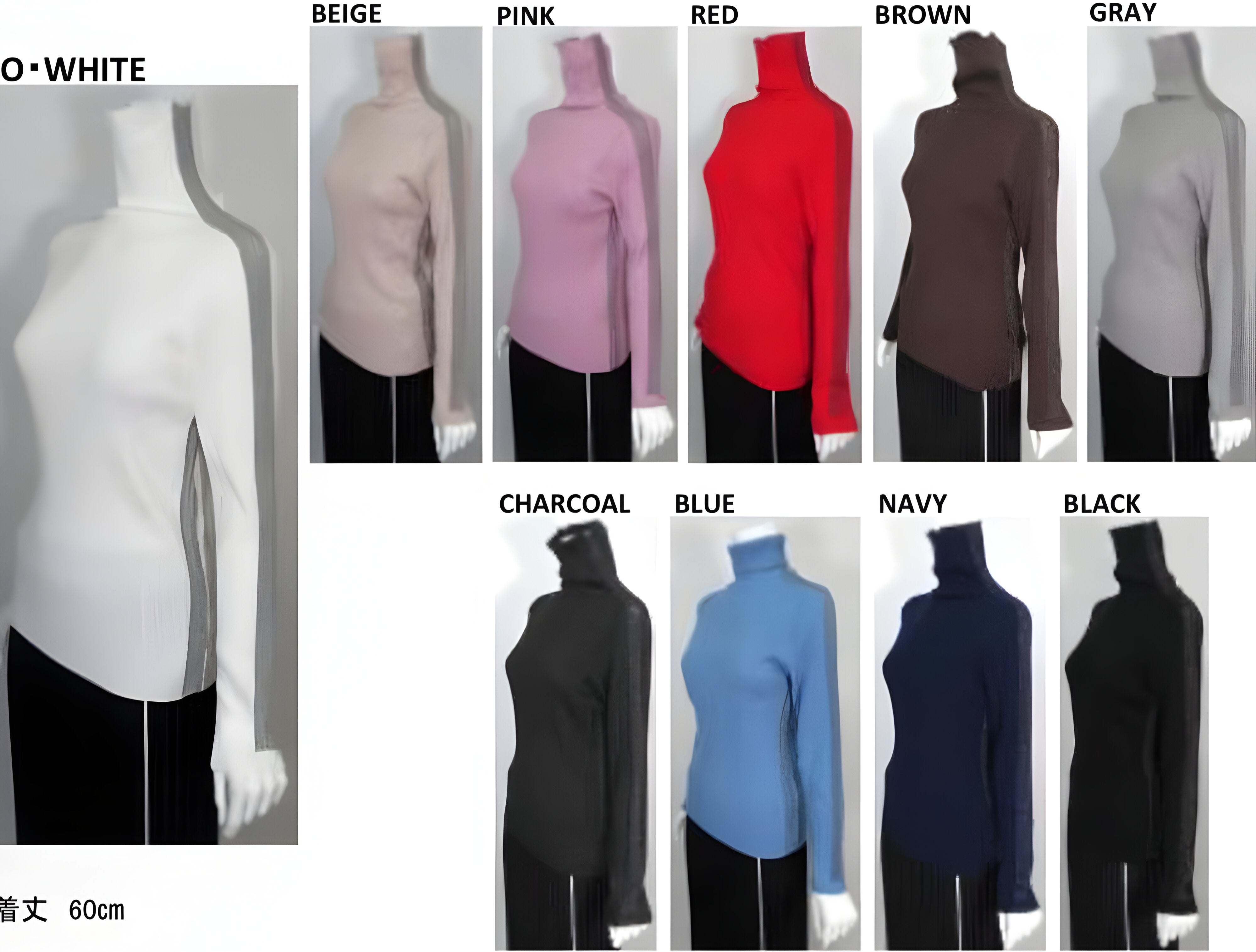 【select】サイドラメラインタートルニット/37440