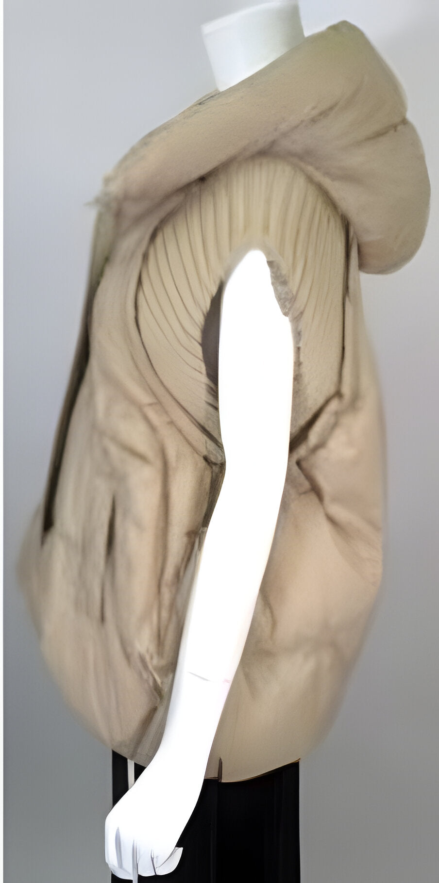 【select】ニットドッキング中綿ベスト/47351