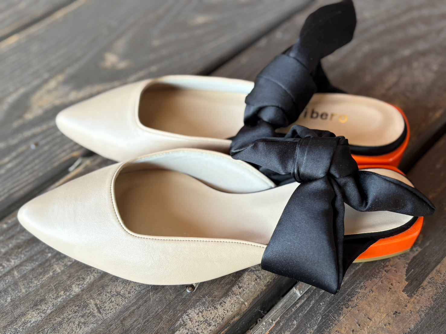 【libero】リボンミュール/14901