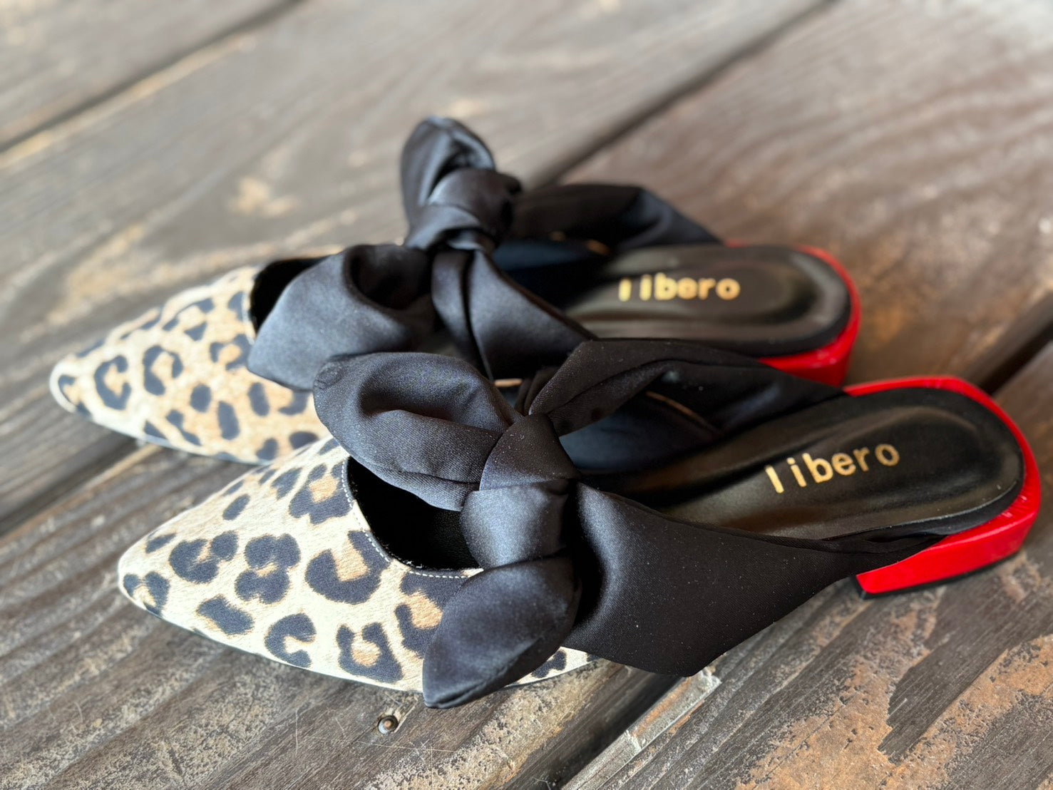 【libero】リボンミュール/14901