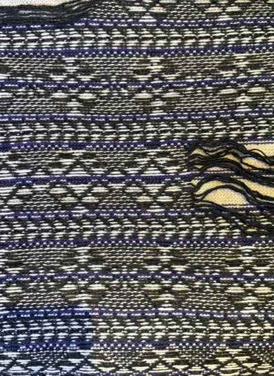 【WYTE】グランジ ジオメトリックタートルネックニット/10-30110