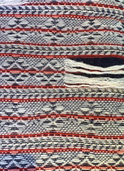 【WYTE】グランジ ジオメトリックタートルネックニット/10-30110