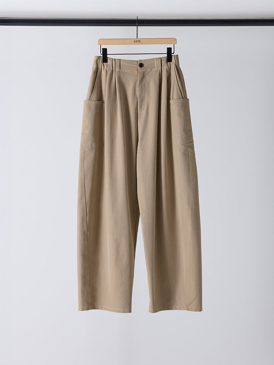 【YENN】ウォシュッドビッグポケットパンツ/Y254-31129