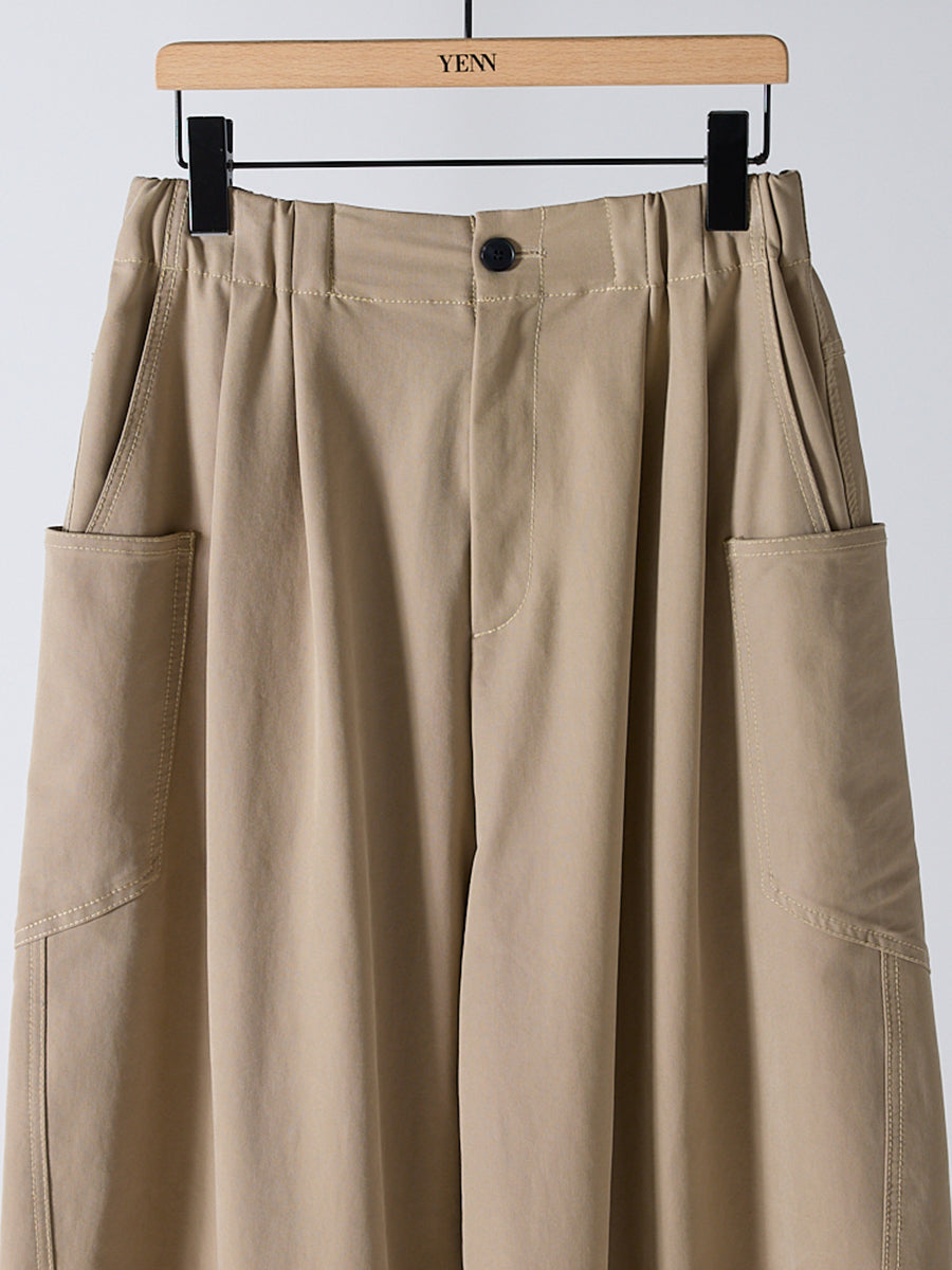 【YENN】ウォシュッドビッグポケットパンツ/Y254-31129
