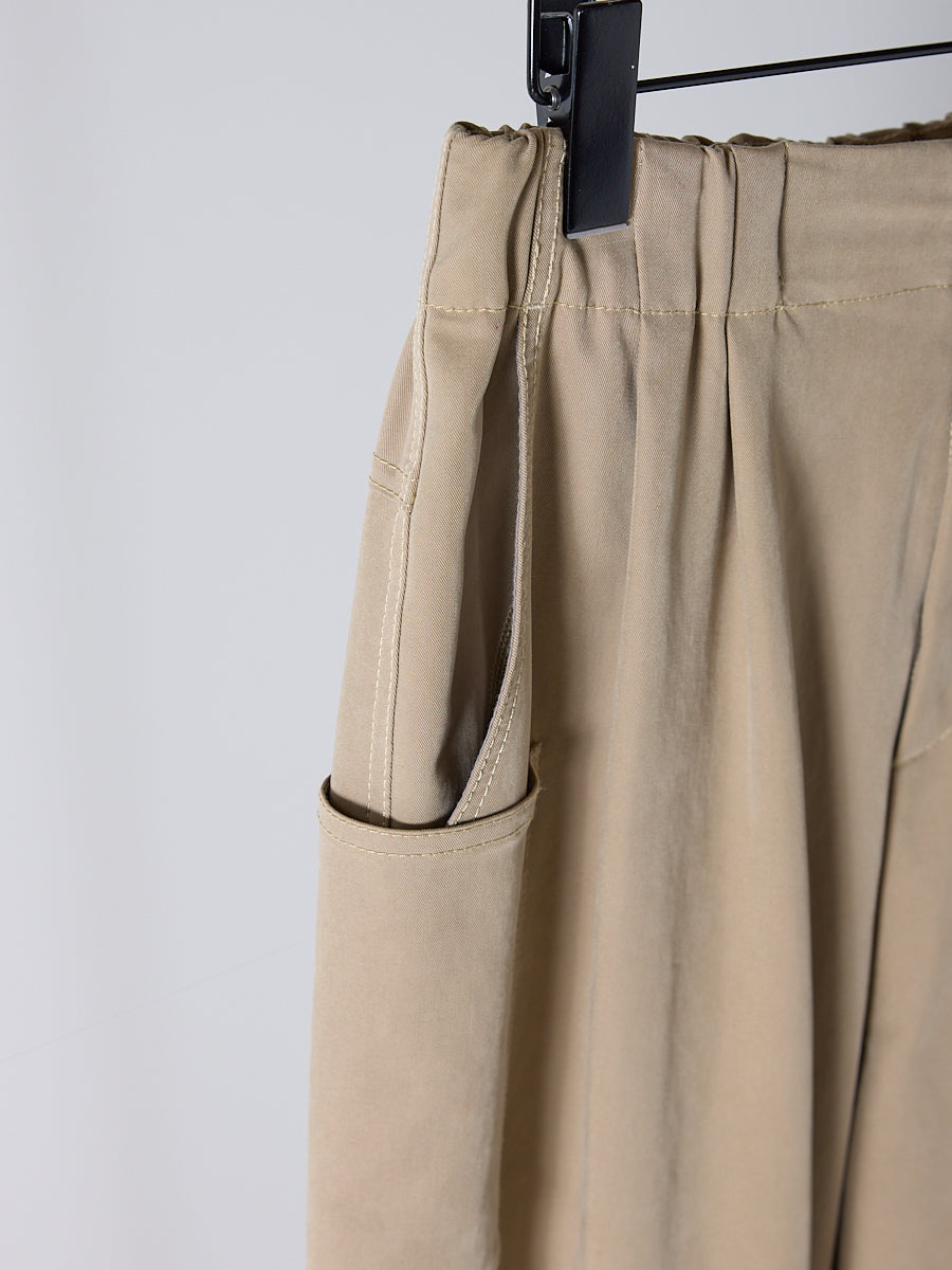 【YENN】ウォシュッドビッグポケットパンツ/Y254-31129