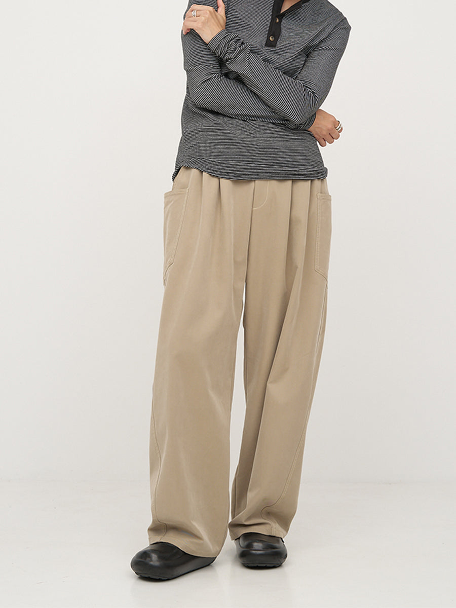 【YENN】ウォシュッドビッグポケットパンツ/Y254-31129