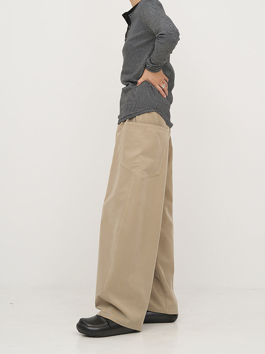 【YENN】ウォシュッドビッグポケットパンツ/Y254-31129