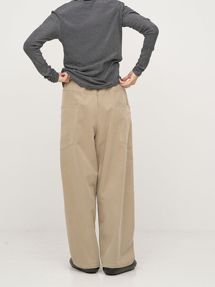 【YENN】ウォシュッドビッグポケットパンツ/Y254-31129