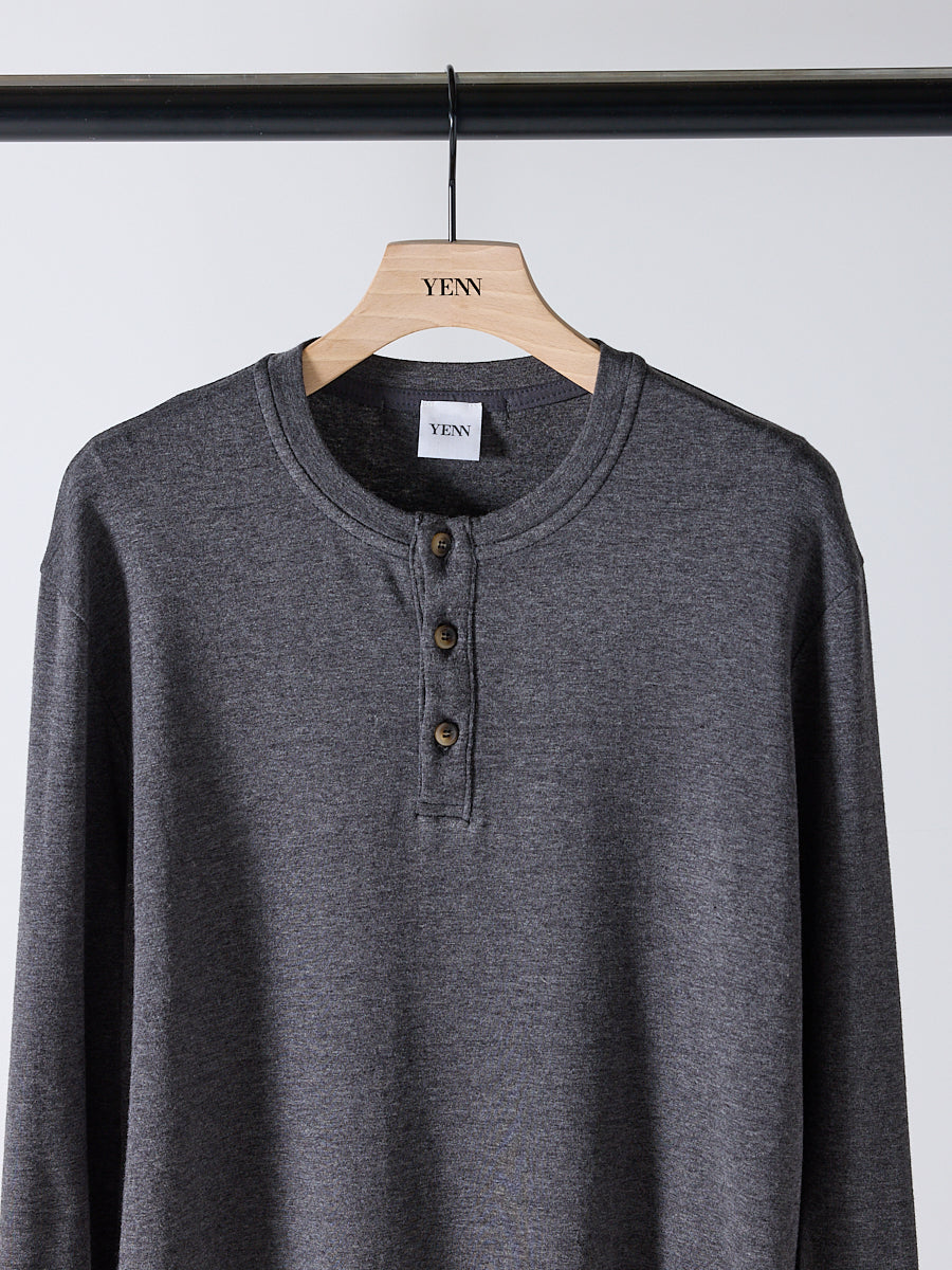 【YENN】ヘンリーネックロングT/Y254-81110
