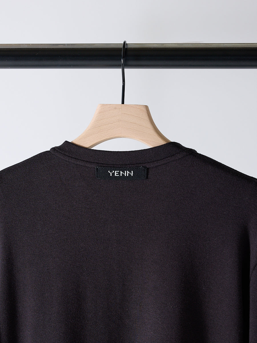 【YENN】ヘンリーネックロングT/Y254-81110