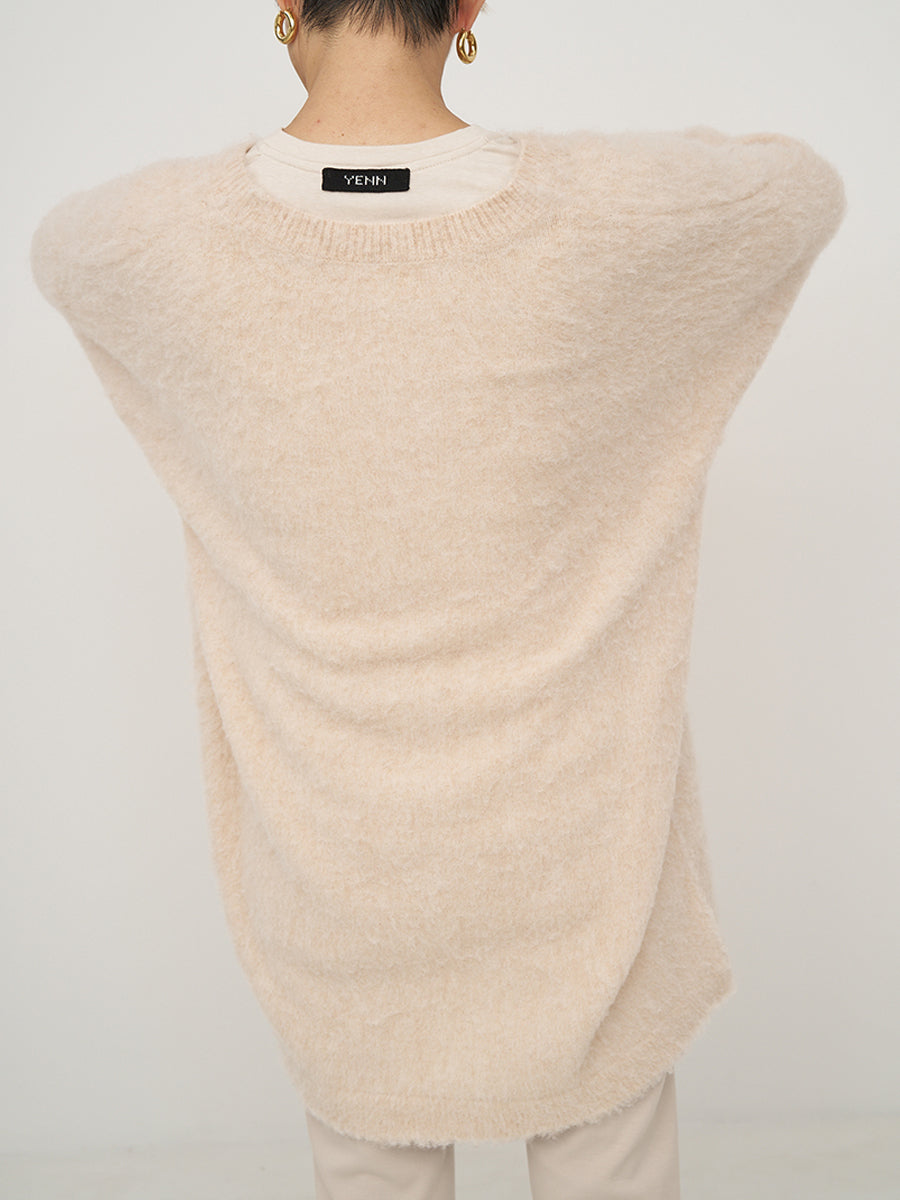 【YENN】ヘンリーネックロングT/Y254-81110