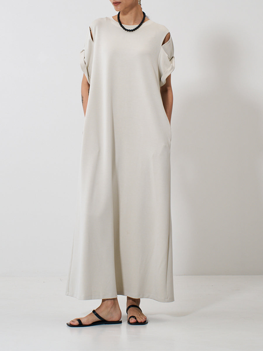 【YENN】アイレットTEEドレス/Y261-52021